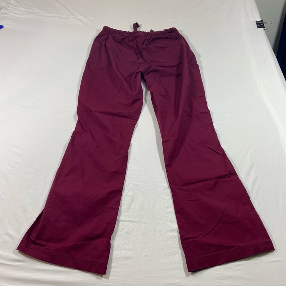 Spread Good Cheer! Woman’s Small Scrubs Flare Leg Drawstring - Picture 6 of 8